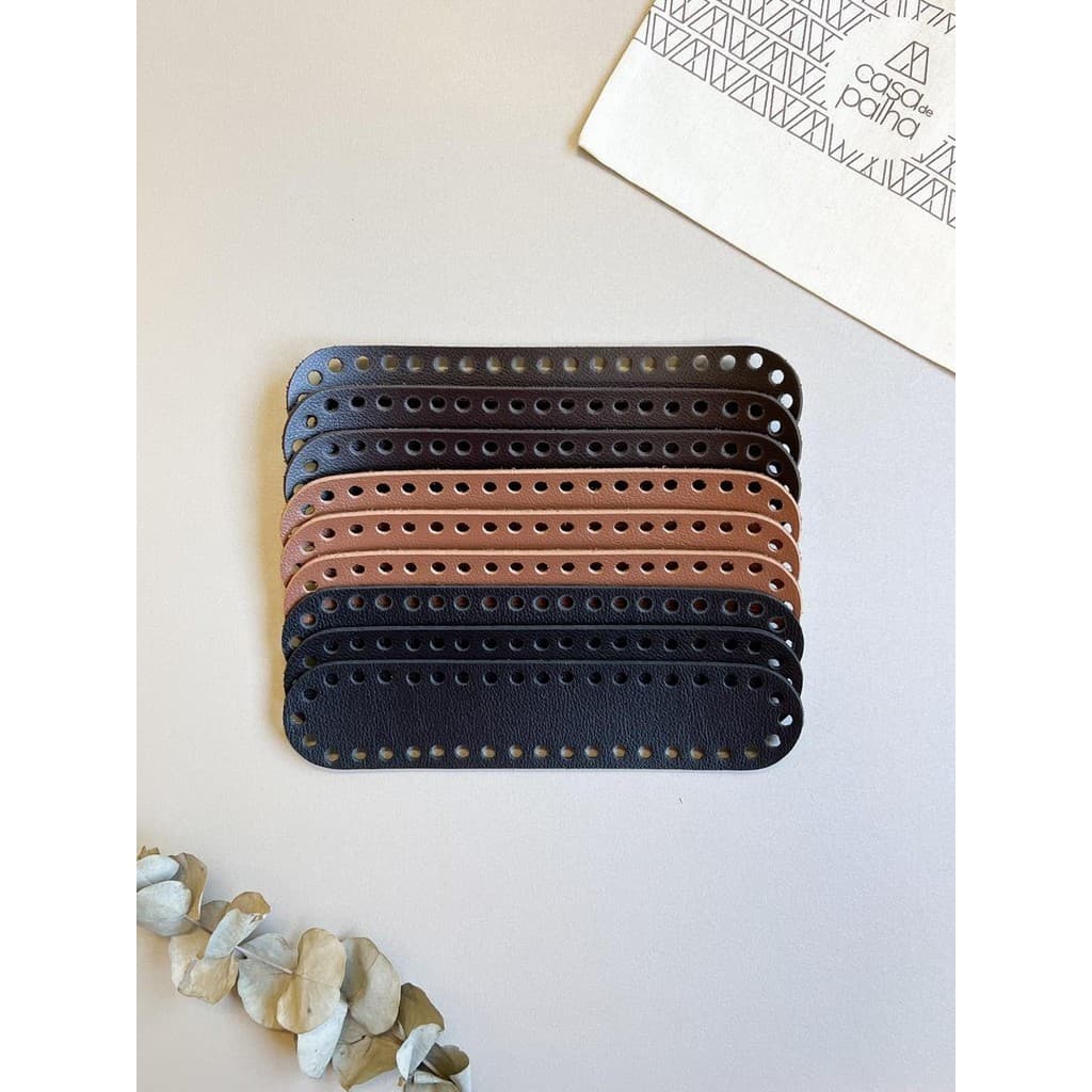 Fundo De Bolsa Base Baguete Oval Sintético 9 Unidades 21cm x 4,5cm