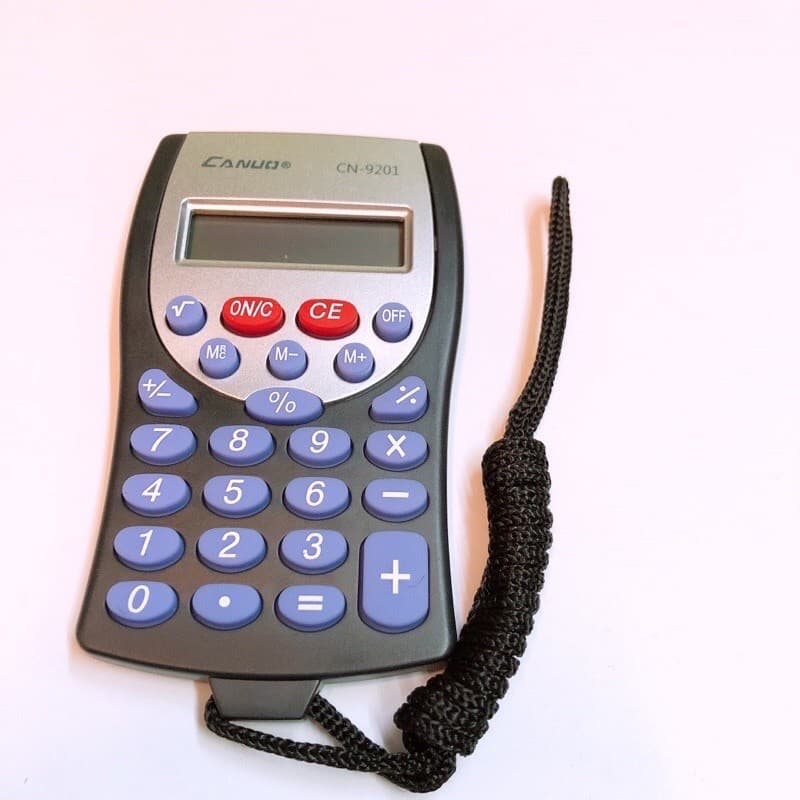 Mini Calculadora De Bolso Display 8 Dígitos