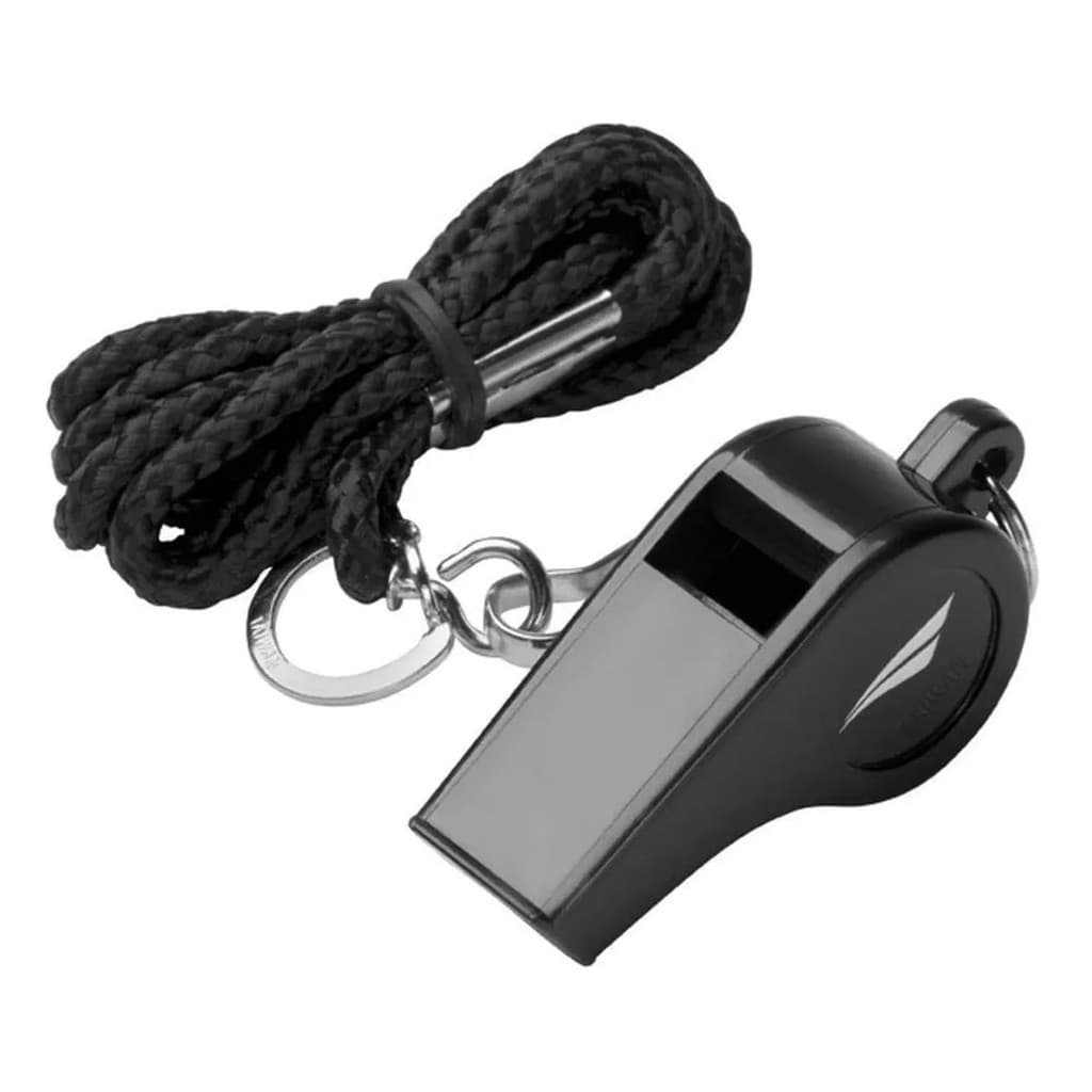 Apito Plástico Penalty Arbitro Juiz Professor Técnico com cordão Jogo Treino Futebol Esportes