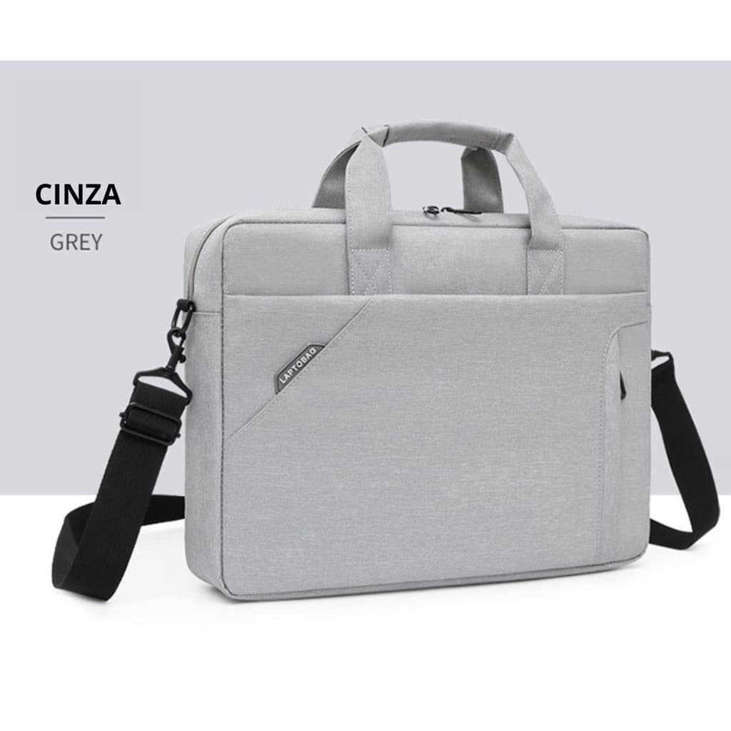 Case Bolsa Maleta Para Notebook Com Alça Executiva Impermeável Unissex Trabalho Faculdade Viagens