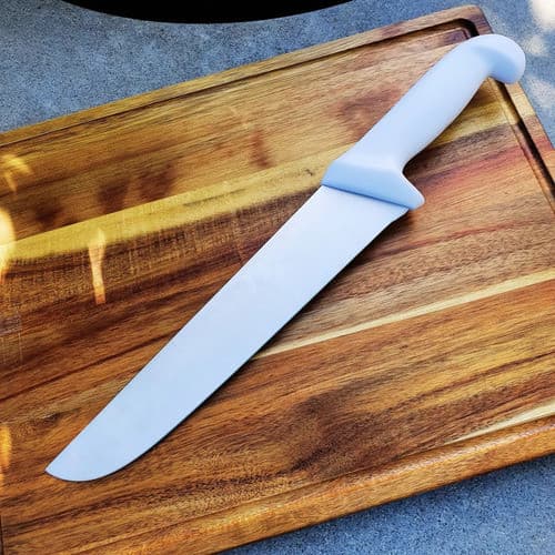 Faca Aço Inox Churrasco Carne Peixe 8 Polegadas Profissional