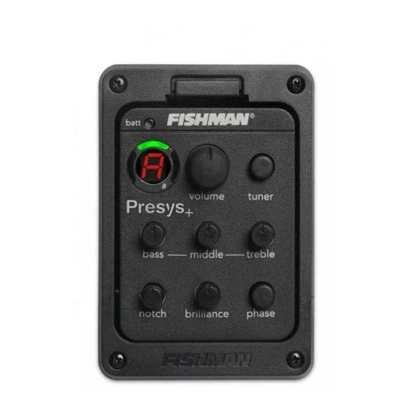 Fishman 201 Presys Blend Preamp Guitarra Acústica Equalizador Tuner Captador ABS De