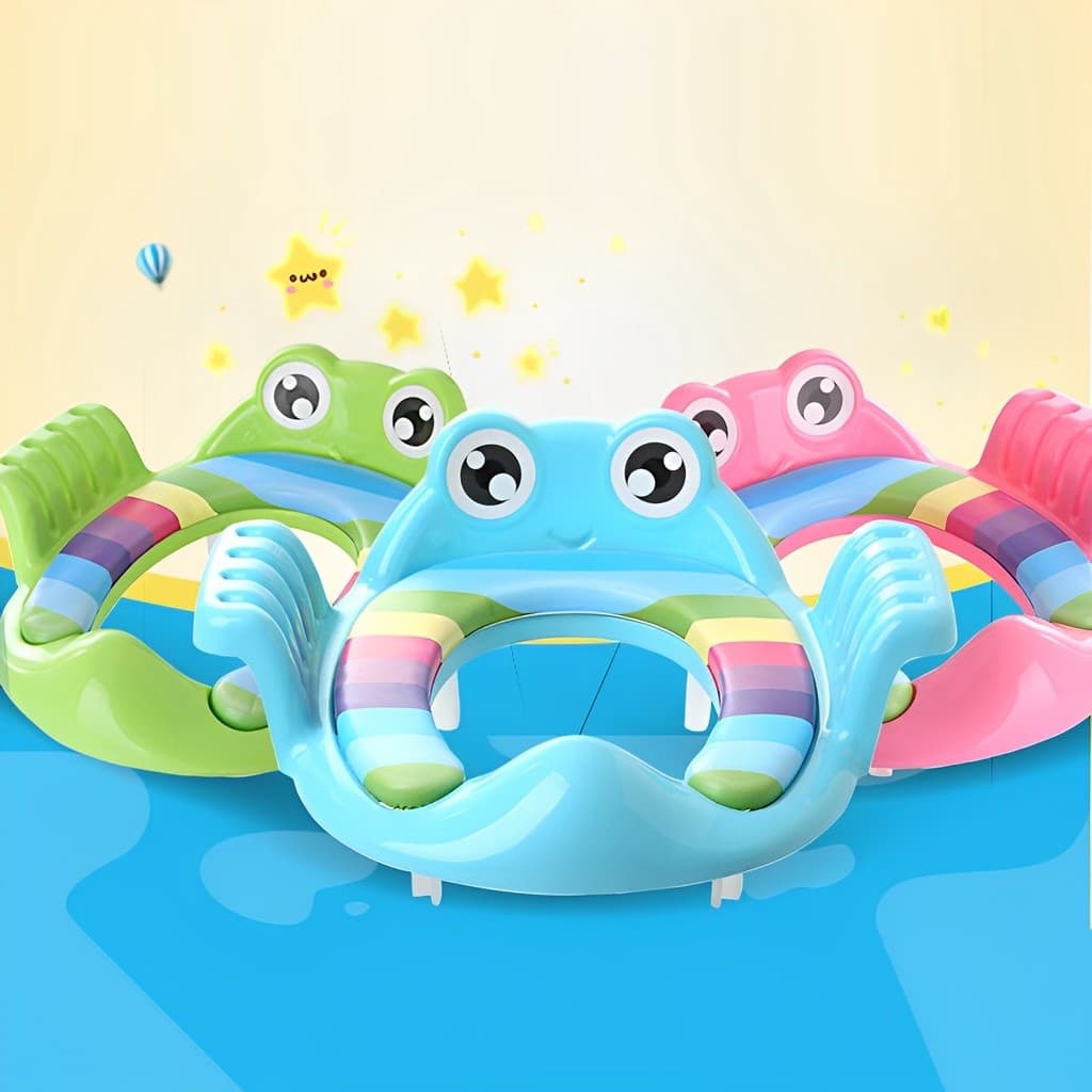 Redutor De Assento Com Alça Vaso Sanitário Infantil almofadado macio desfralde divertido