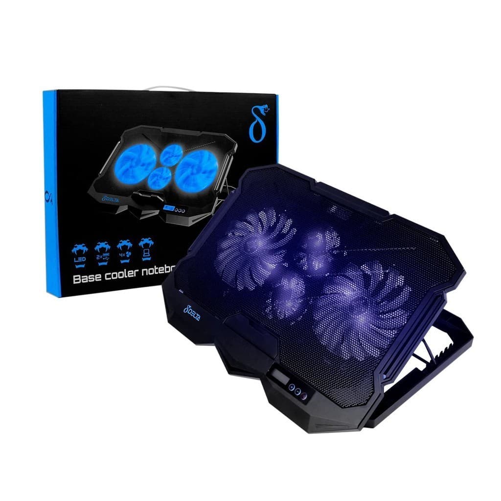 Cooler Notebook Macbook Gamer Ergonomico 4 Fans Silencioso