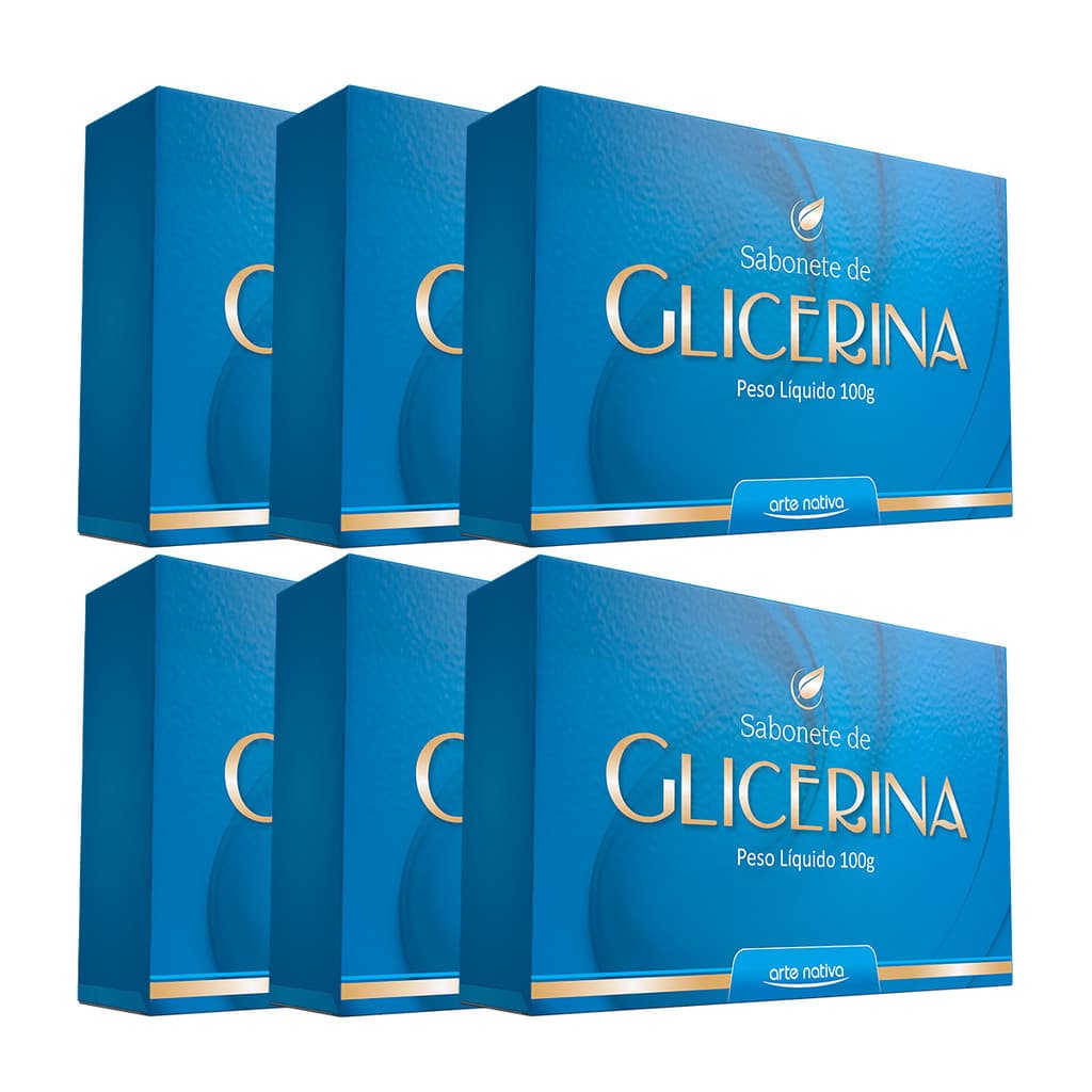 Kit 6 und Sabonete de Glicerina Arte Nativa 100g