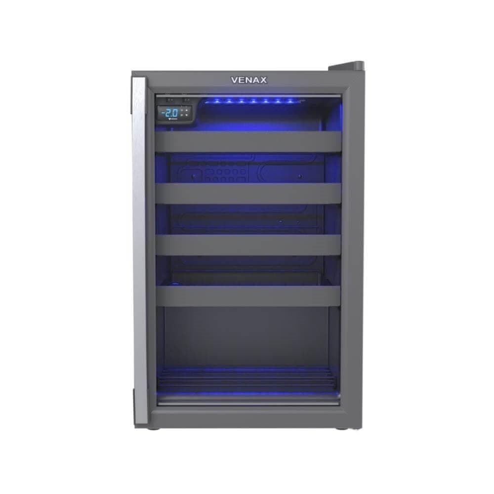 Expositora Champanheira Venax 100L Grafite 127V 29164