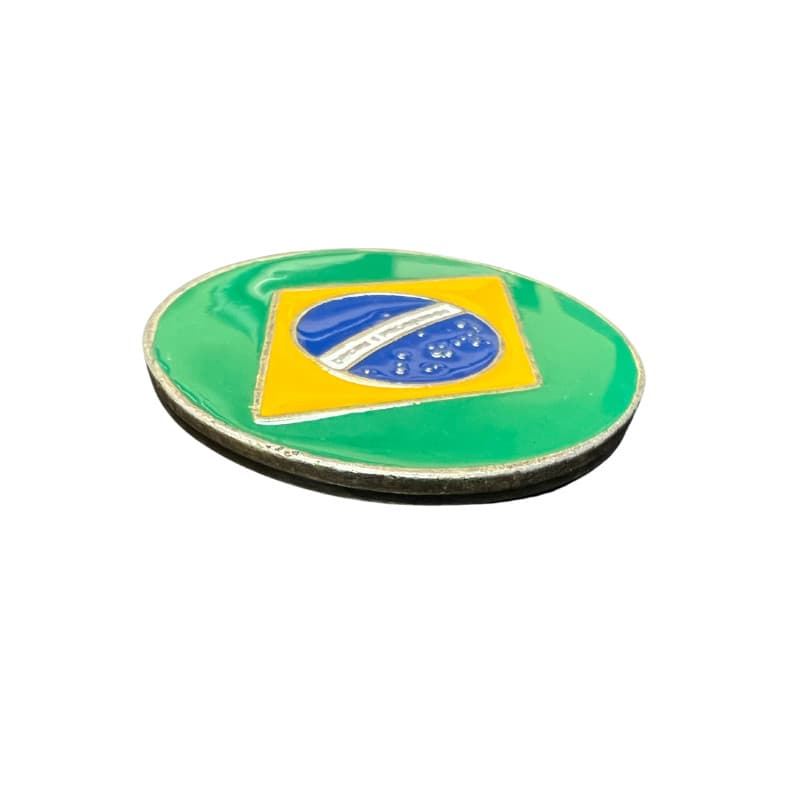 Dobrão especial para tocar Berimbau bandeira do Brasil