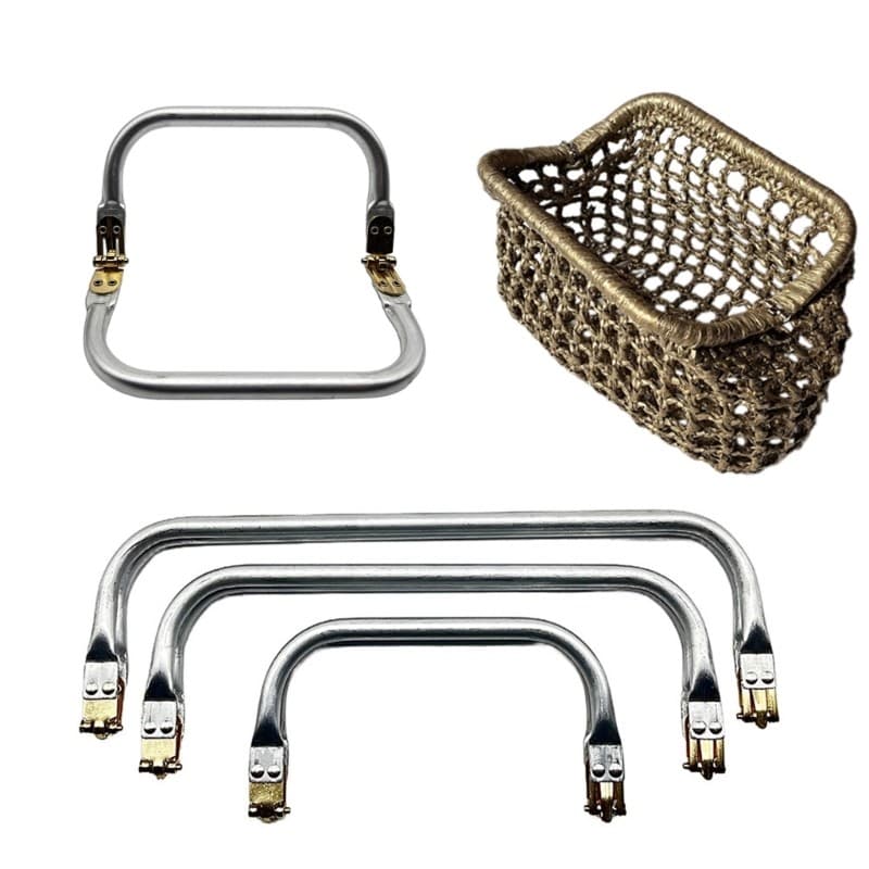 Estone 1 Peça Moldura Bolsa Alumínio 16-30 Cm Para Projetos E Design Acessório Aumenta A Durabilidade