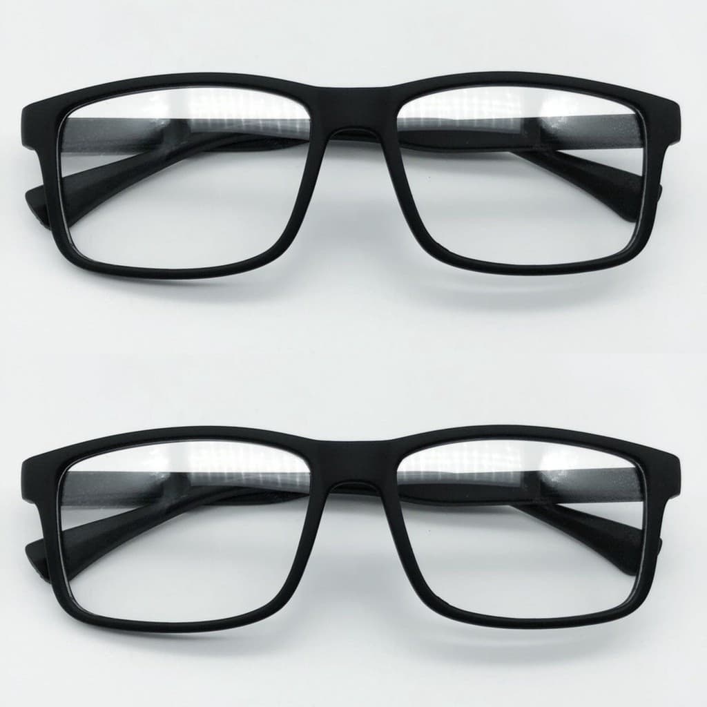 Kit c/2 Óculos Leitura Emborrachado Lentes Grau Perto Descanso Leitura Presbiopia Masculino e Feminino