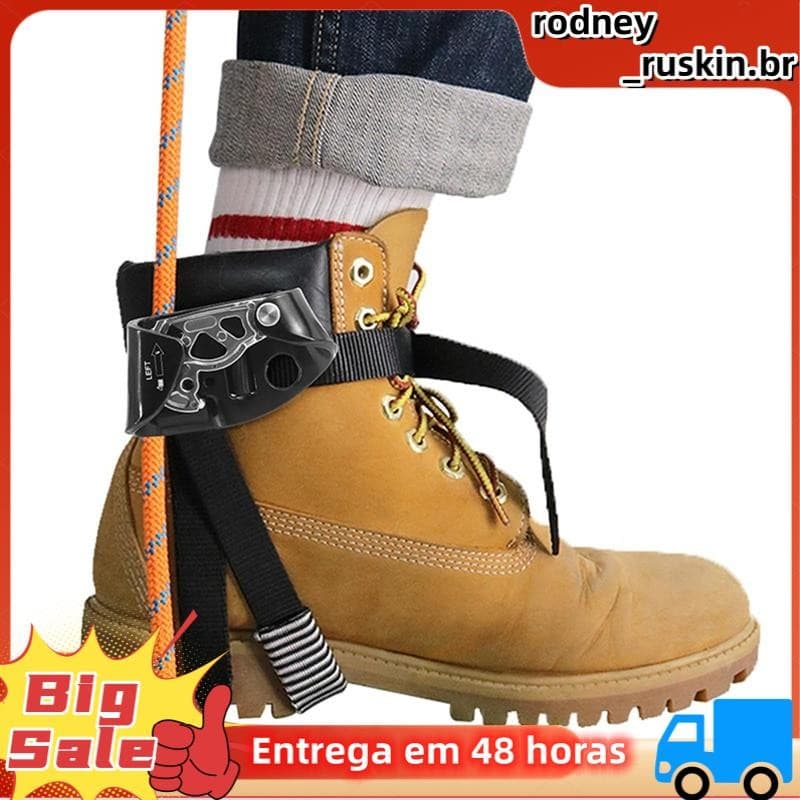Equipamento Ascendente De Pé Esquerdo Para Escalada , De Árvore , Montanhismo , Rapel , Ferramenta De