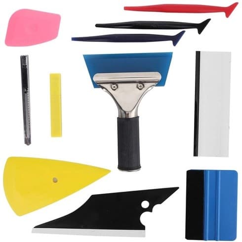 Espatulas Profissionais Film Pelicula Fumê Papel Adesivos