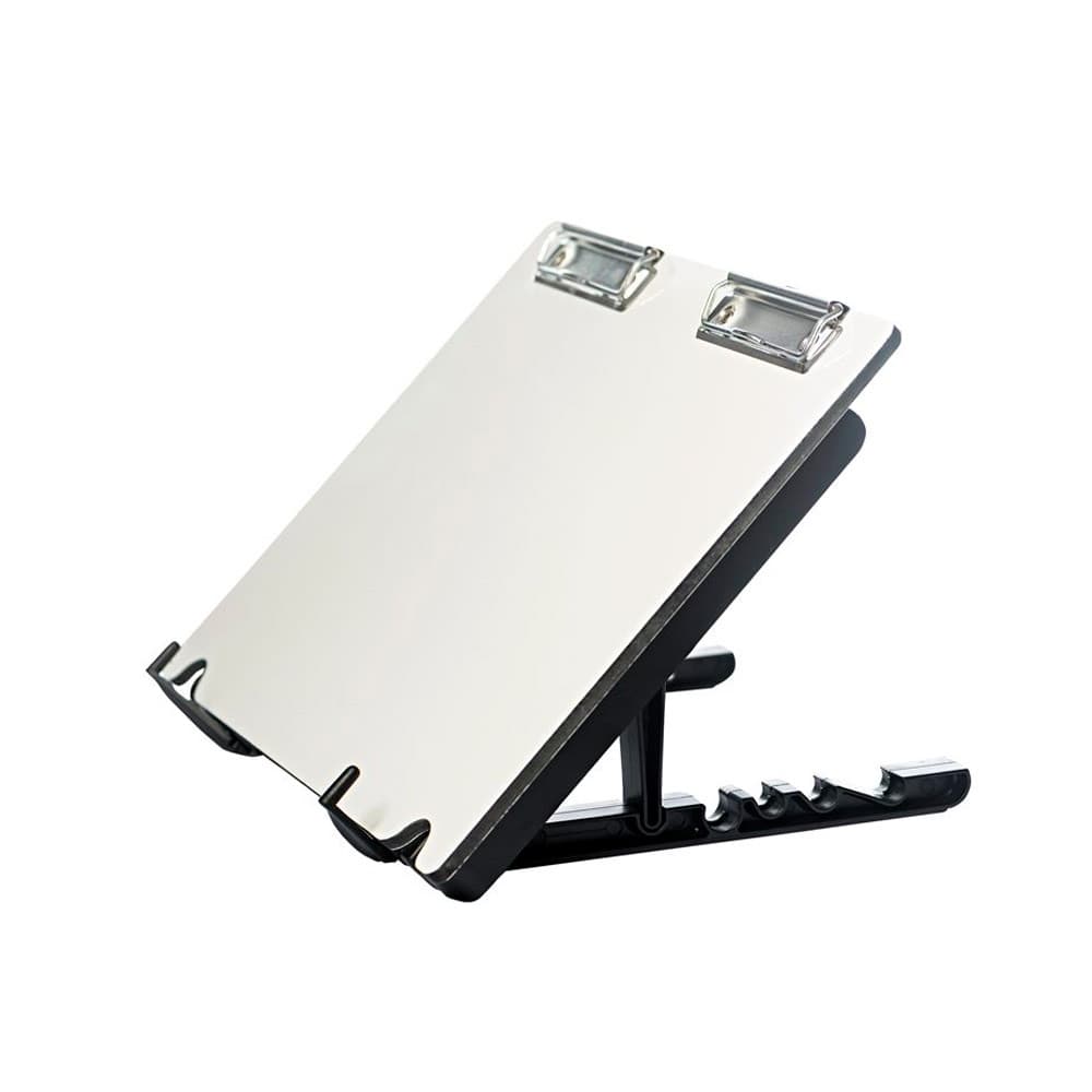 Prancheta Desenho A3 MDF Regulagem Altura Inclinação 5 Níveis Estudo Projeto Leitura 2 Prendedor