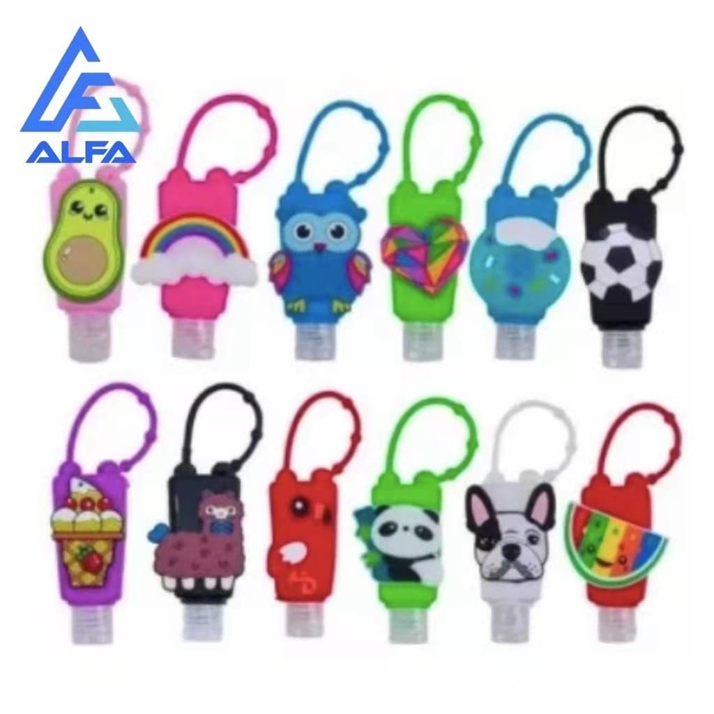 Porta Alcool em Gel Com Estampa colorido