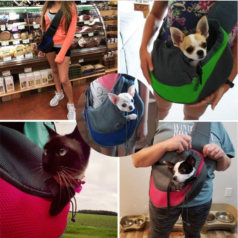 Bolsa De Ombro Para Transportar Pet Animais Cachorro Gato