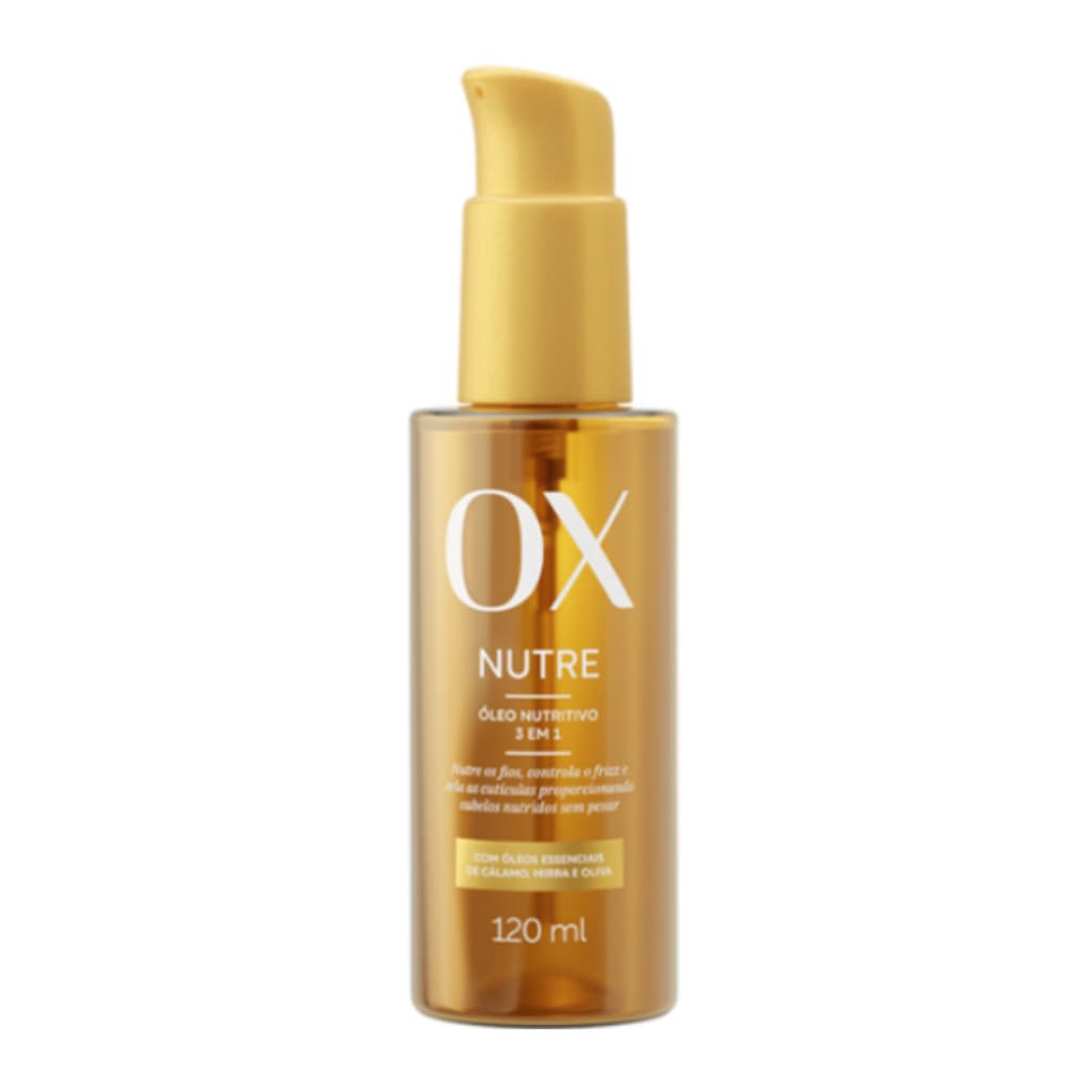 Óleo Nutritivo 3 Em 1 Ox Nutre 120ml