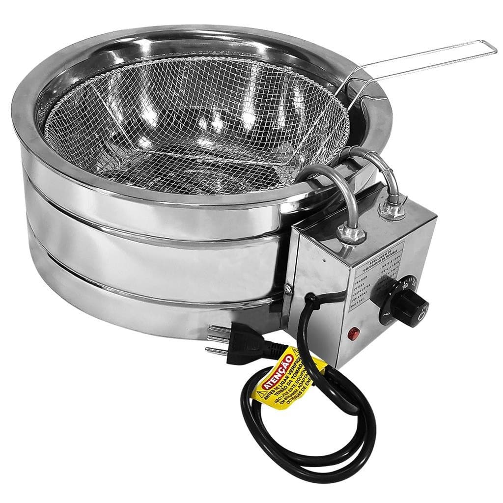 Tacho Eletrico Industrial 8 Litros Aco Inox 3000W