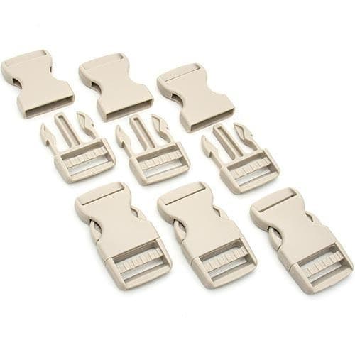 Fecho Plástico 25mm Círculo - 6 Unidade