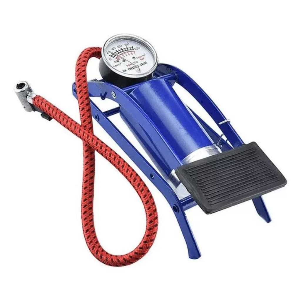 Bomba De Ar Com Tanque De Pedal De Alta Pressão Para Preencher Pneus Bicicleta Carro Colchão De Bola BT-AX102