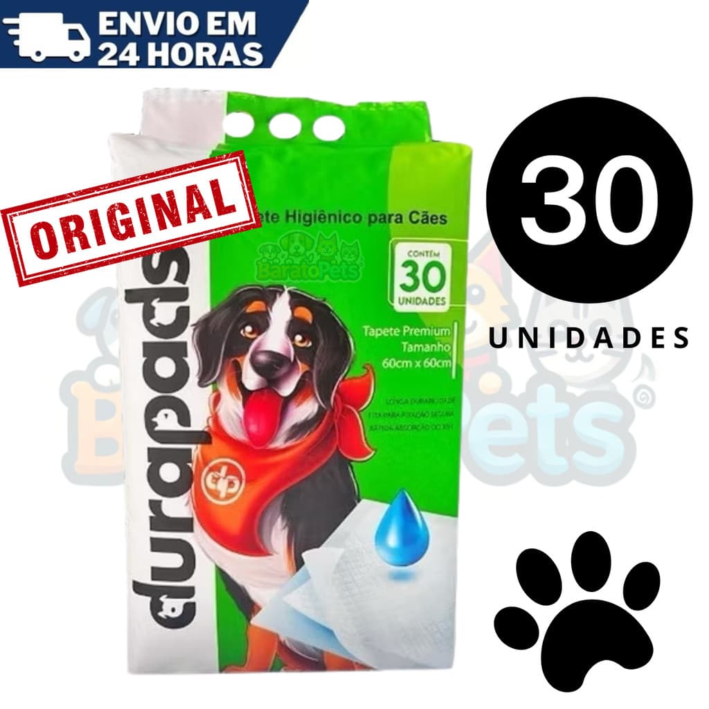 Tapete Higienico para cães Durapets folha avulsa - ENVIO EM 24HRS