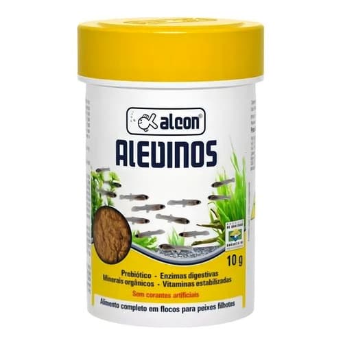 Ração Para Peixes Alevinos Alcon 10g