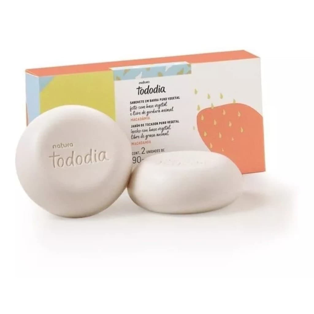 Sabonete Natura Tododia Macadamia c/ 02 Unid
