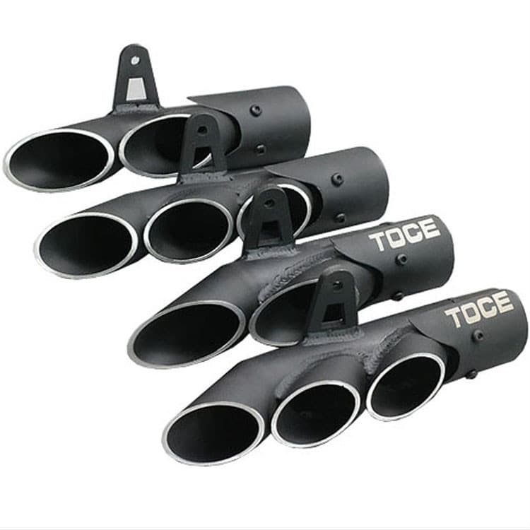 Silenciador De Tubo De Escape Universal Para Motocicleta , 51MM , 2 Polegadas , Ponta , Traseiro Com Proteção Térmica