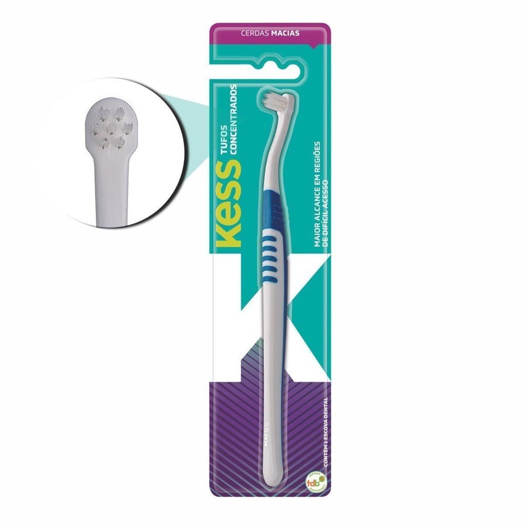 ESCOVA DE TUFOS CONCENTRADOS KESS MACIA CORES SORTIDAS CÓD.1991