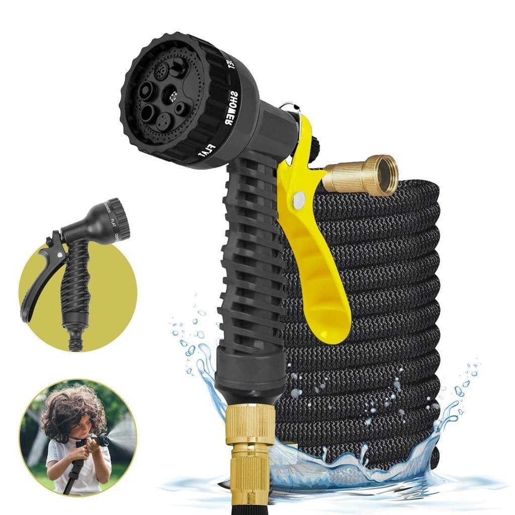 Mangueira Mágica Expansível Flexível Elástica Irrigação Jardim Carro Moto Bicicleta Plantas P.QIU