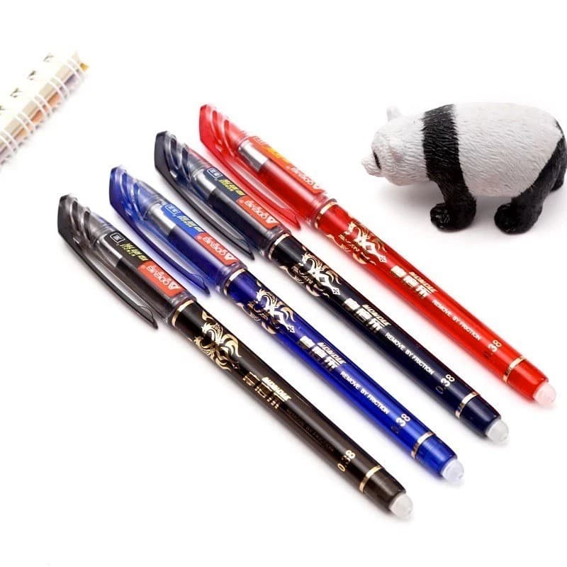 Kit Caneta Magica Fantasminha - Apaga C/ Calor  - Gel Para Tecido - Cores Variadas