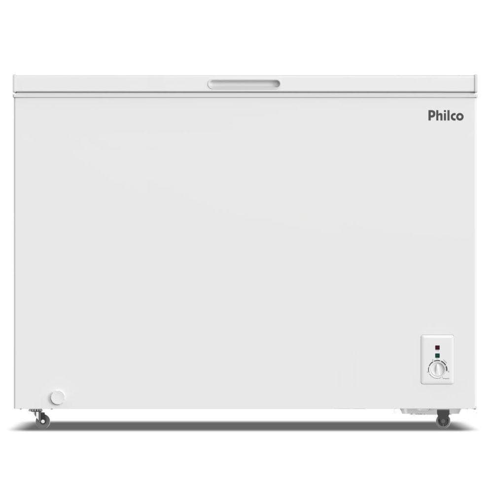 Freezer Horizontal Philco 299L 1 Porta PFZ330B/PFH300 Branco