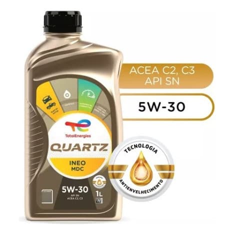 Óleo Quartz Ineo MDC 5W-30 Acea C2 C3 Sintético