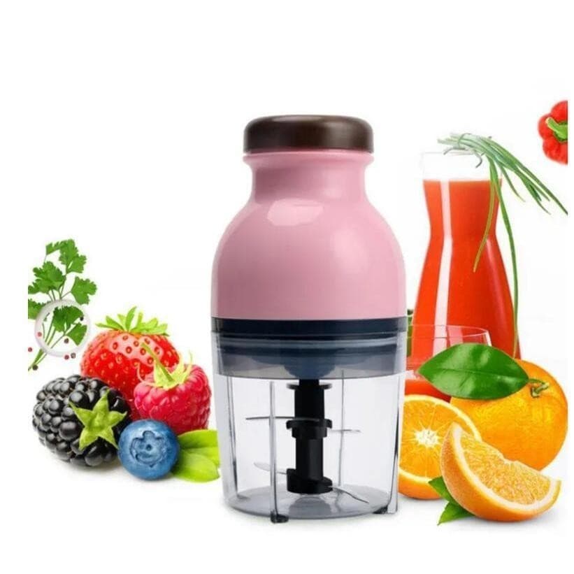 Mini Moedor Elétrico De Carne De Alimentos Picador De Frutas 110v Envio Imedaito