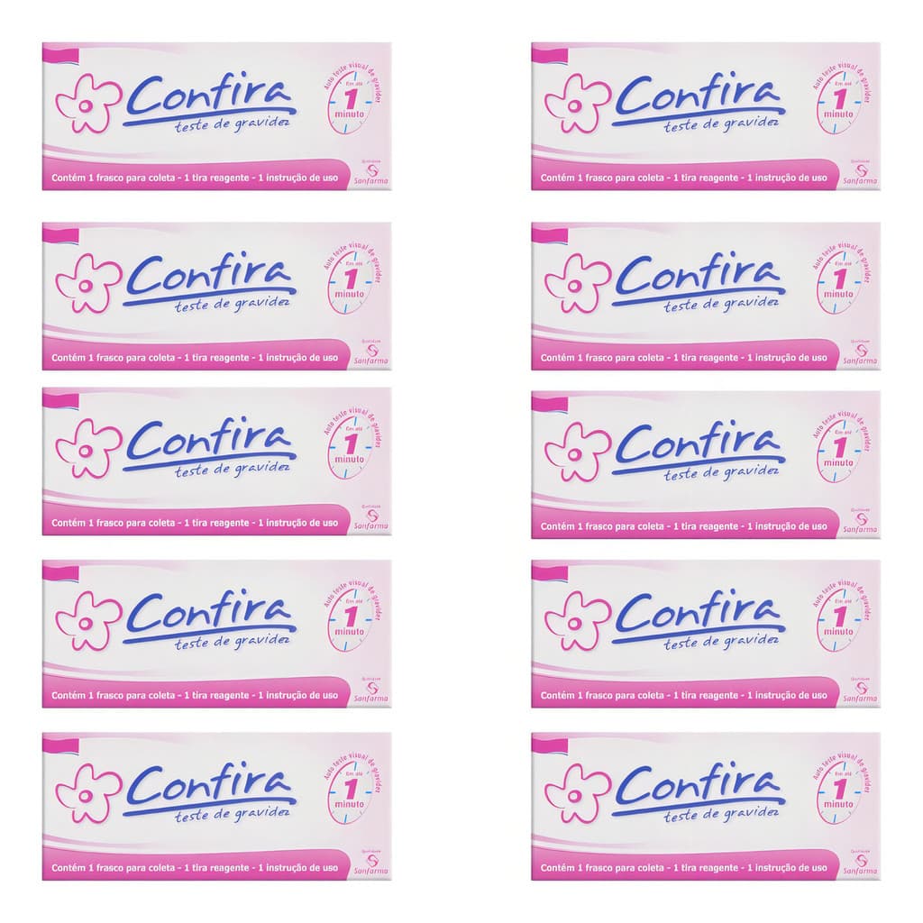 10 Un Teste De Gravidez Confira Tira Resultado 1 Minuto