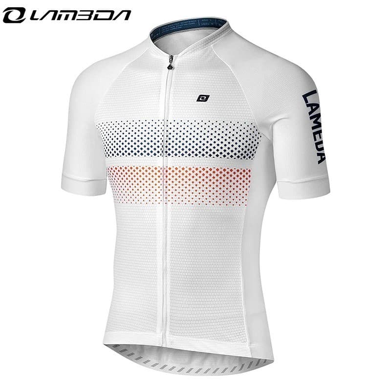 Powerband Lameda Pro Cycling Jersey Bicicleta De Manga Curta Respirável Camisa De Homens Mulheres Vestuário Esportivo