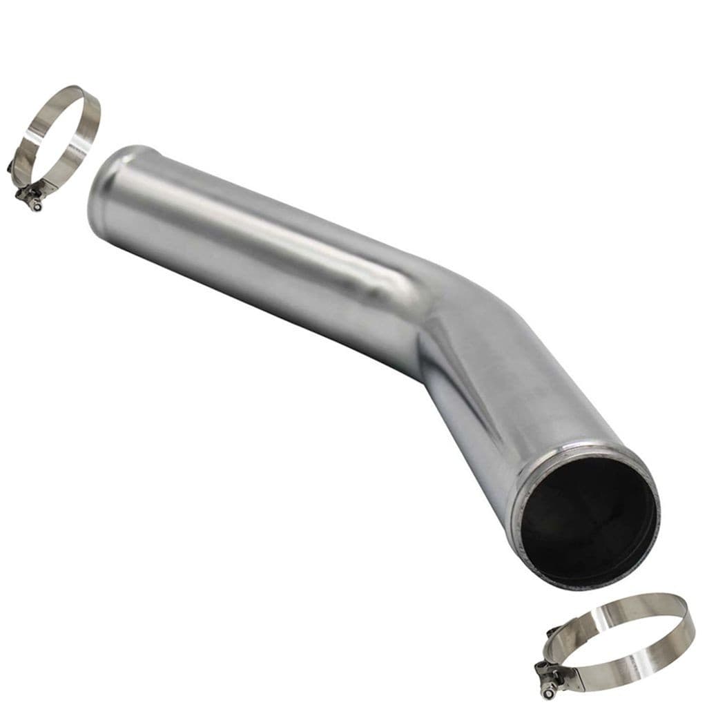 Tubo / cano em alumínio para pressurização/intake (universal) 45°