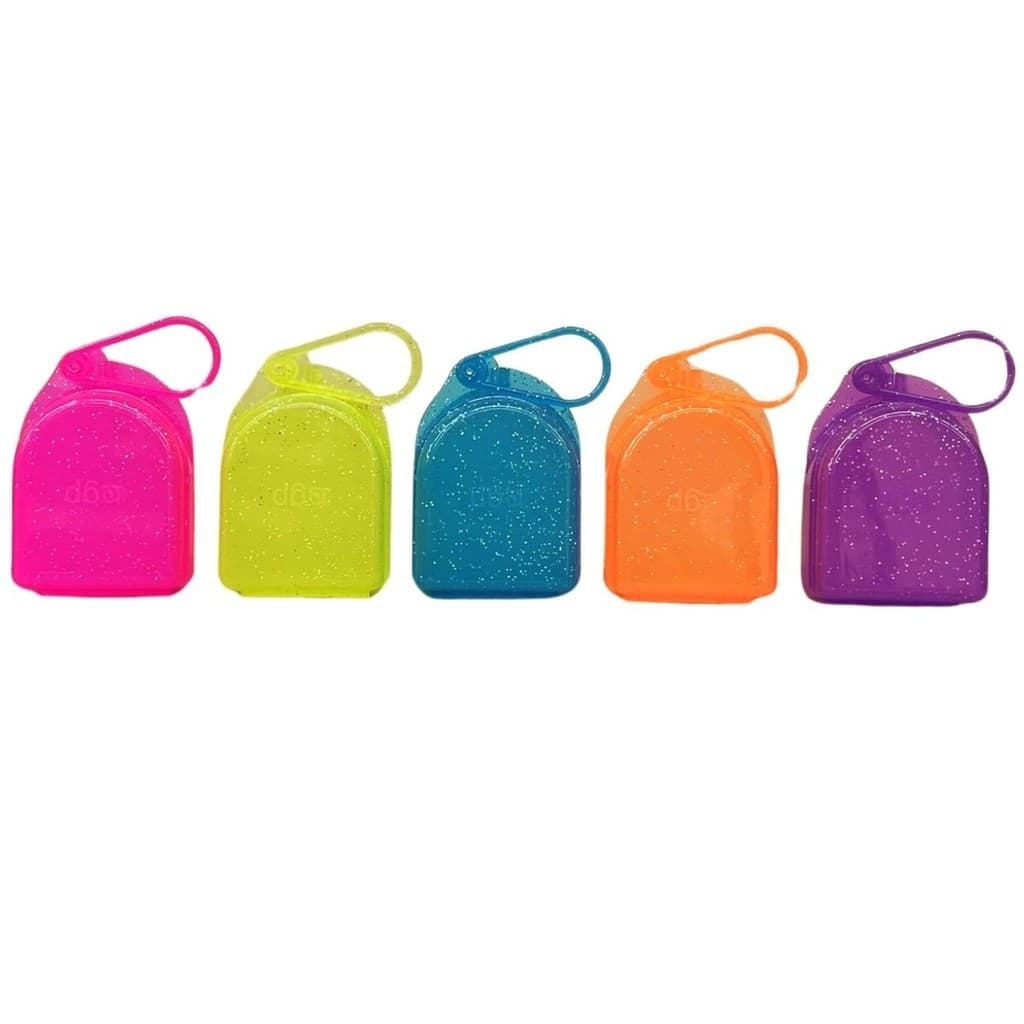 Caixa para Aparelho Móvel Ortodôntico Glitter Aroma Tutti Frutti Nova OGP Tamanho L - Opções