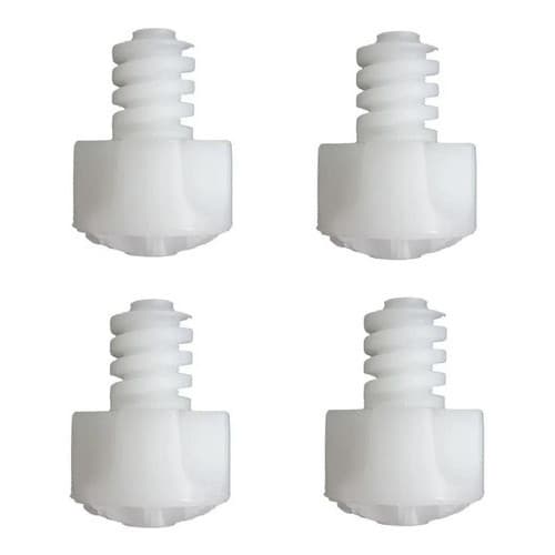 Kit 4 Pé Pés  Geladeira Brastemp Consul Varios Modelos