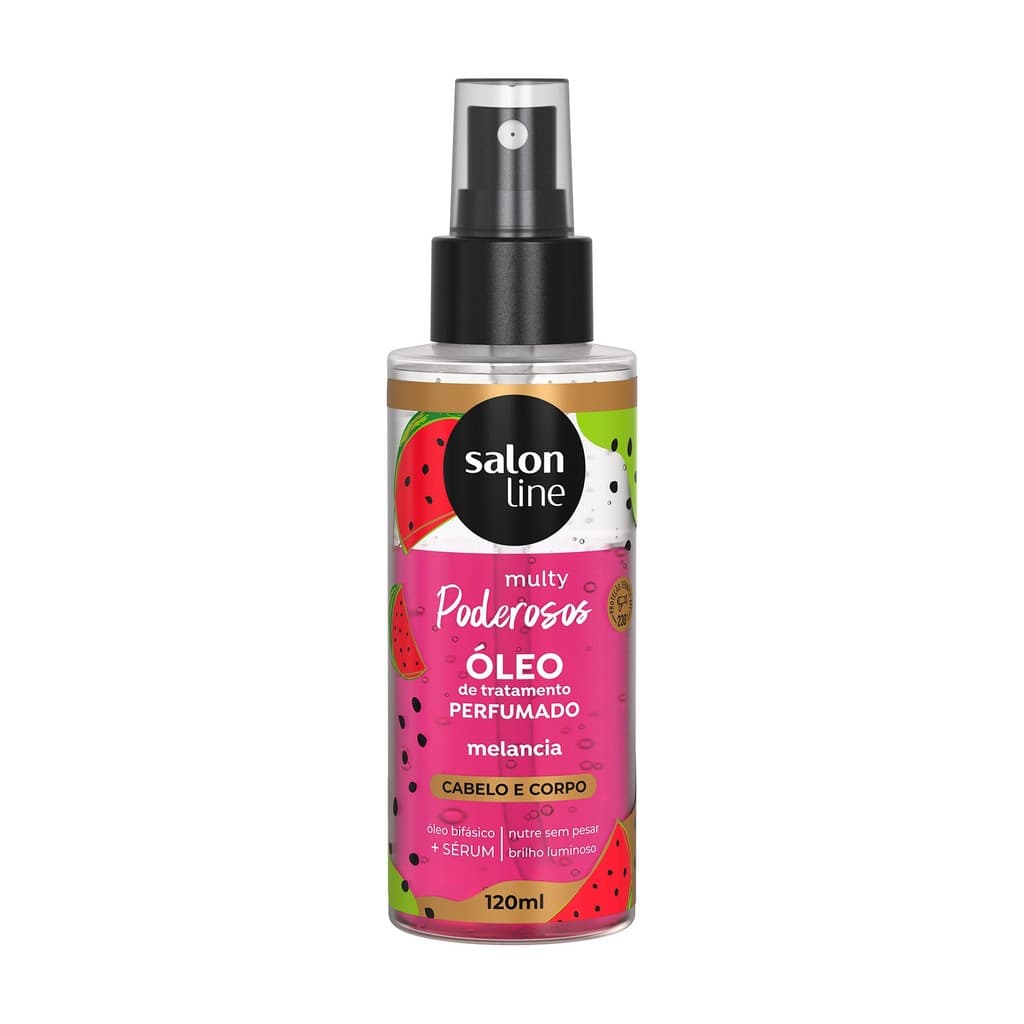 Óleo Perfumado Cabelo e Corpo Multy Melancia 120ml