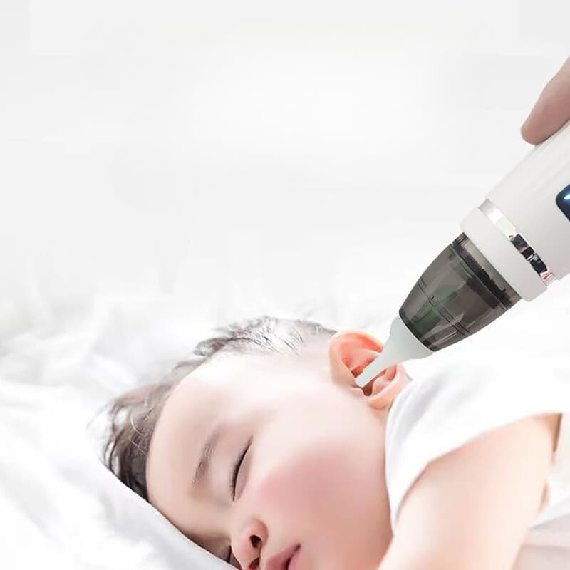 Aspirador Nasal Para Bebês Auricular Elétrico Higiênico