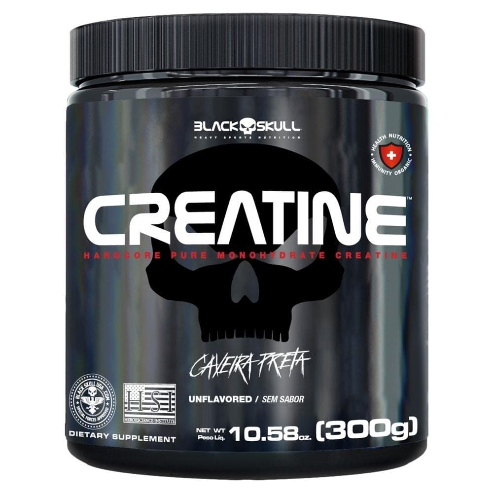 Creatina Pura Black Skull 10.58Oz 300G