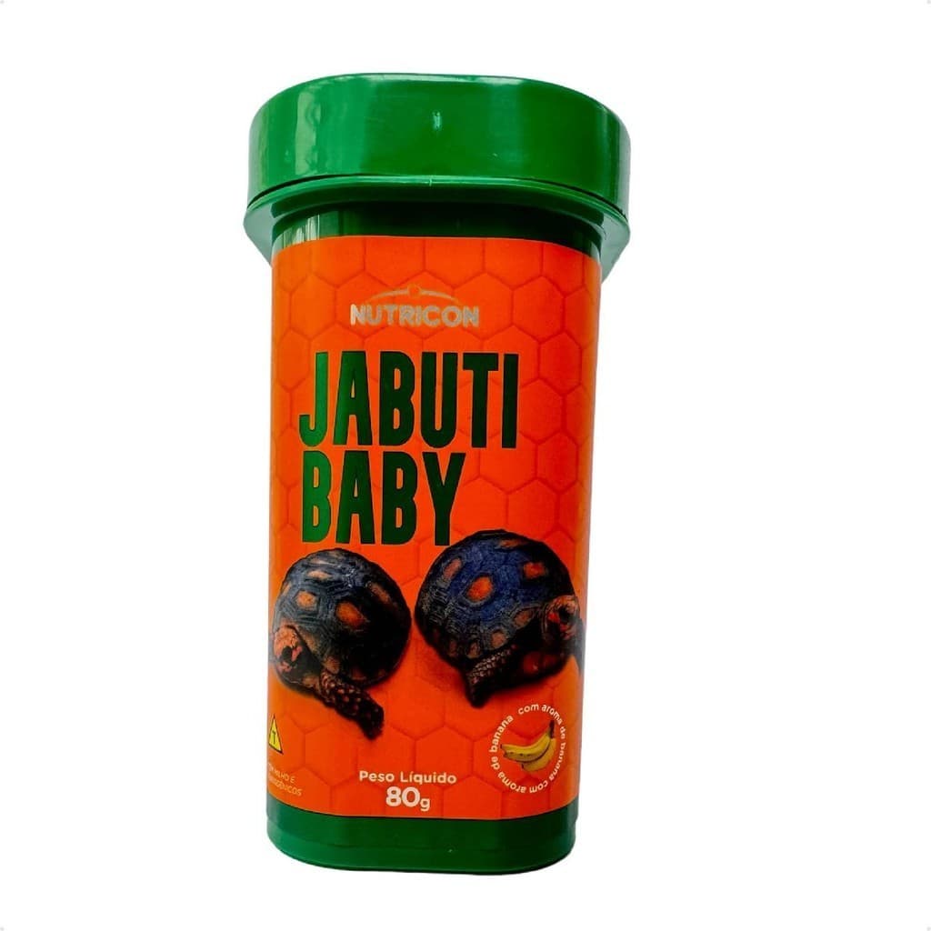 Ração para Jabuti Baby 80g filhores comida repteis