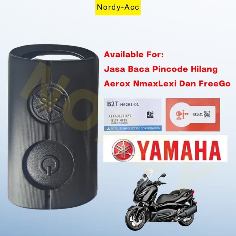 Para YAMAHA Genuíno Chave Inteligente Controle Remoto Remota De Reposição (Aerox S V1 V2/Sma V2 V2.1/Max/Sniper 155R)