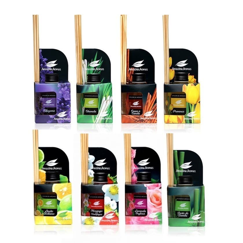 Difusor Amazônia aromas KIT 5 DIFUSORES
