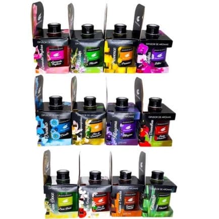 Difusor de aromas com varetas de bambu -270ml Amazônia Aromas