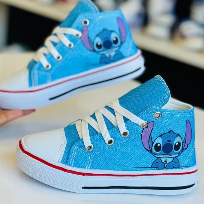 Tenis Infantil Botinha Menina Menino Masculino Feminino Personagen