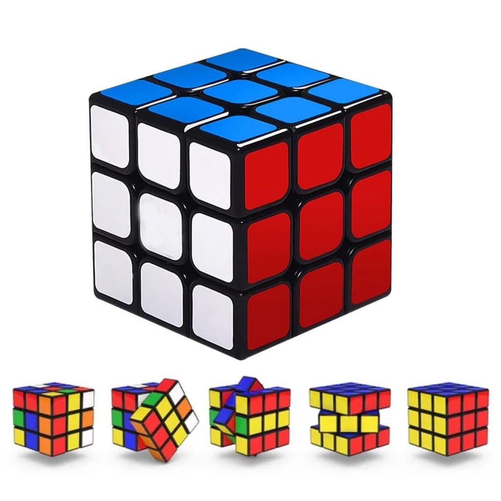 Cubo Mágico Profissional 3x3x3 Original Brinquedos Interativo Adultos e Crianças