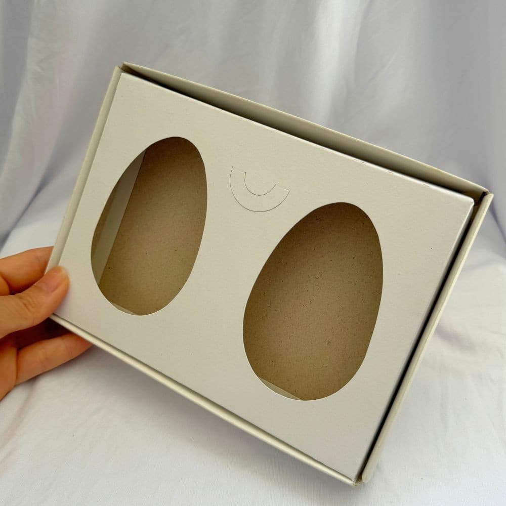 20 Caixas para 2 ovos de colher de 100-150g