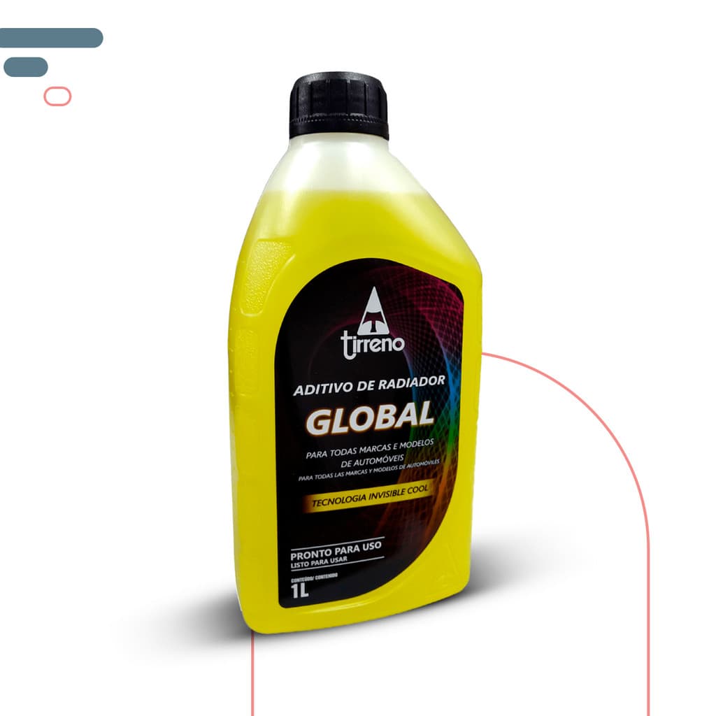 ADITIVO PRONTO PARA USO GLOBAL INVISIBLE 1LT (AMARELO)