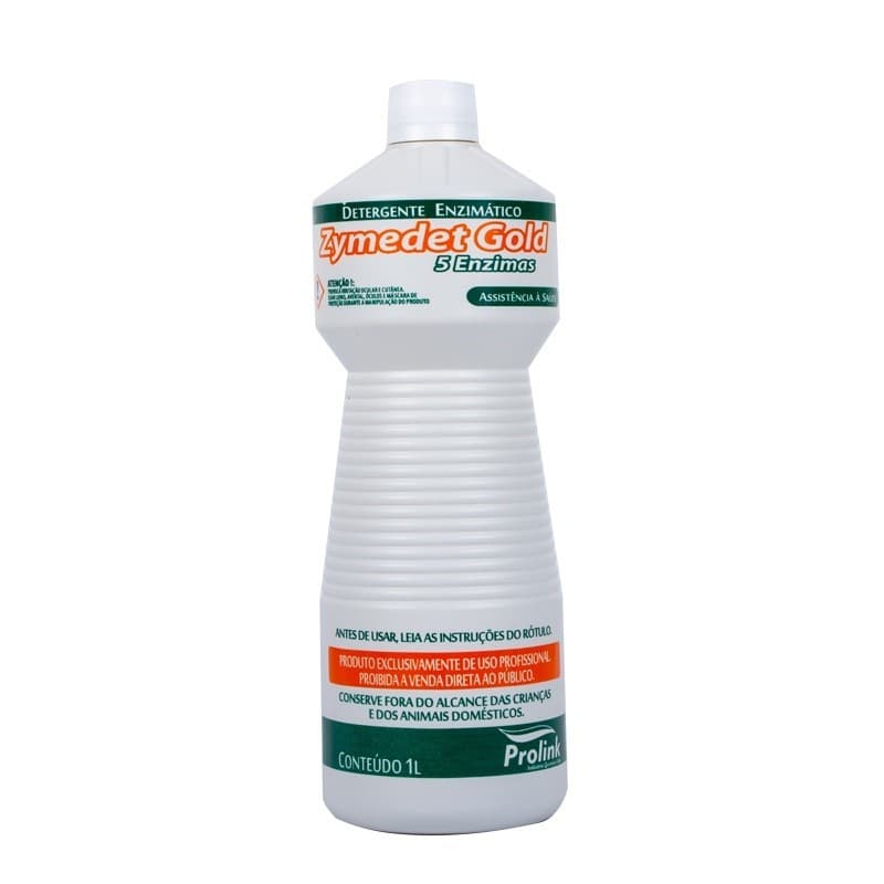 DETERGENTE ENZIMATICO 5 ENZIMAS ZYMEDET GOLD 1000 ML PROLINK