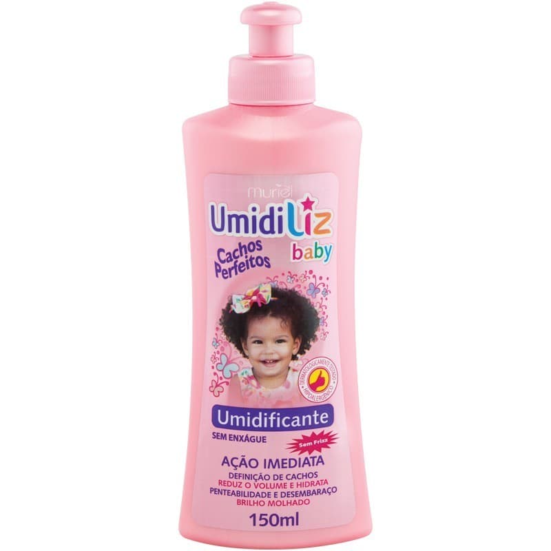 ATIVADOR DE CACHOS BABY MENINA UMIDILIZ  150ML MURIEL ORIGINAL
